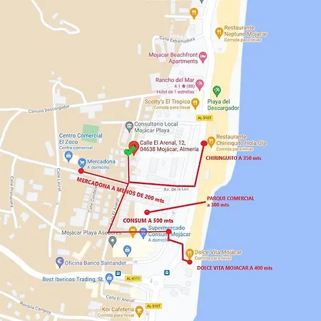 En Segunda Linea De Playa Mojacar