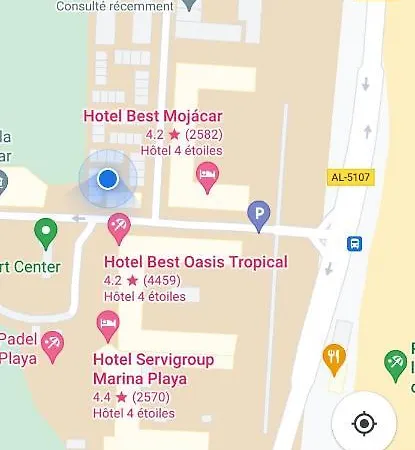Apartment A 150 M De La Plage. 6 Prs. Playa Mojacar