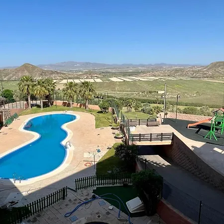 Apartment Magnificent Mar'y'golf With Spectacular View! High-speed Internet, Remote Work Mojacar