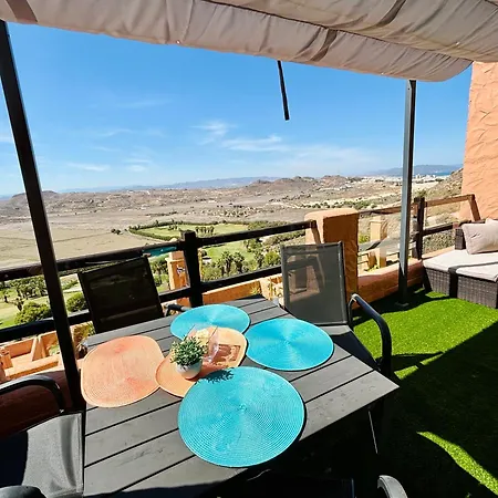 Magnificent Mar'y'golf With Spectacular View! High-speed Internet, Remote Work Apartment Mojacar
