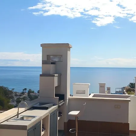 Playa 2 Bed Duplex 5 Mins Walk To The * Mojácar