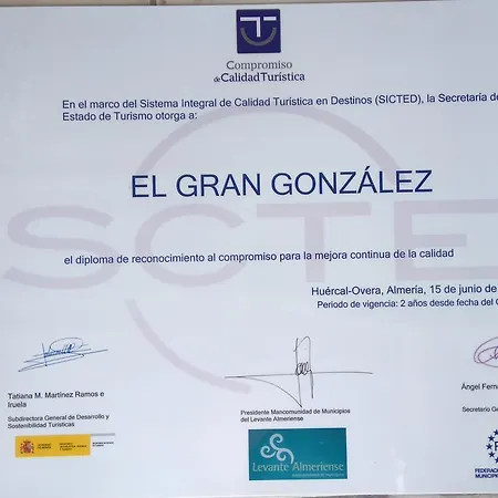 El Gran González Viviendas Con Fines Turísticos